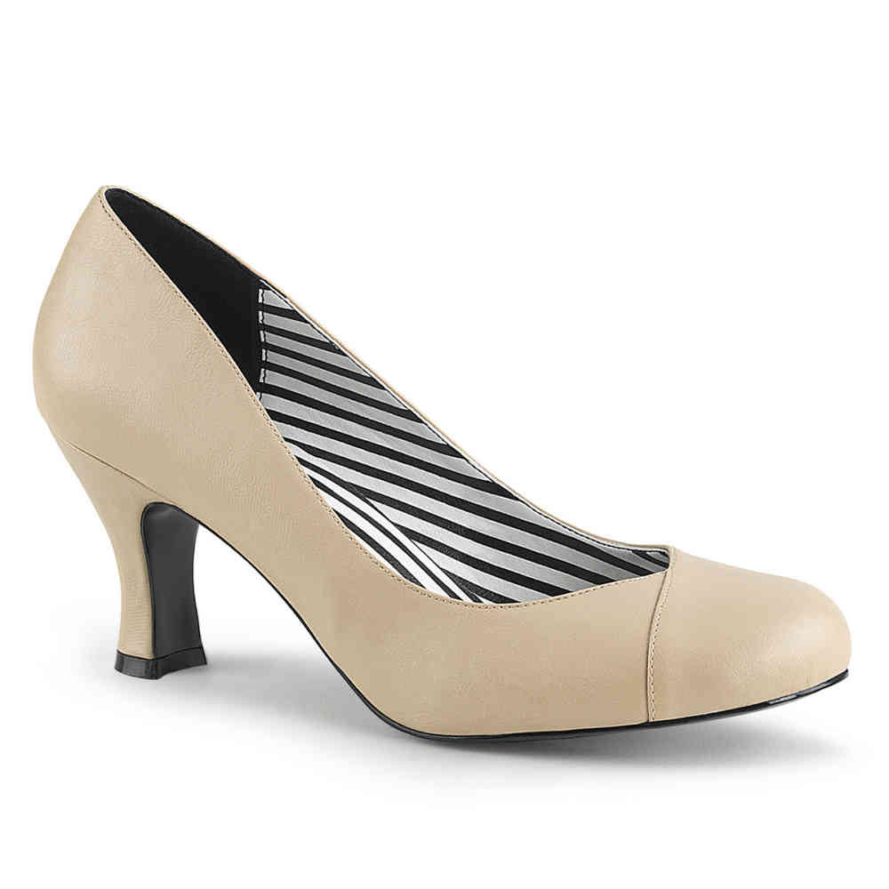 Pleaser Pink Label - JENNA-01 Pumps - Creme